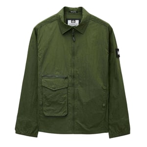 Weekend Offender Nylon overshirt voor heren (Groen)