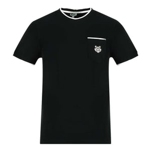 Kenzo Uniseks Zak-T-shirt met Logo voor Volwassenen (Zwart)