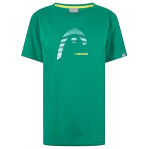 Head T-shirt med grafiskt tryck för damer från Club Lara (Grön)