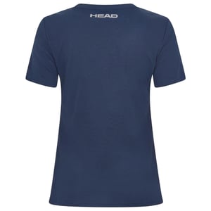 Head T-shirt med grafiskt tryck för damer från Club Lara (Marinblått)