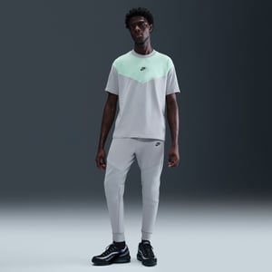 Nike Tech Sportswear Mens Grey Green T-Shirt