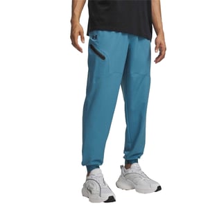 Under Armour Unstoppable geweven joggingbroek voor heren (Blauw/Zwart)