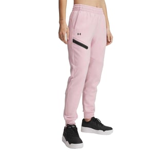 Under Armour Dames/Dames Performance Fleece Athletic Joggers (Roze)