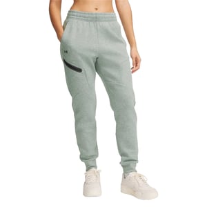 Under Armour Dames/Dames Performance Fleece Athletic Joggers (Groen)