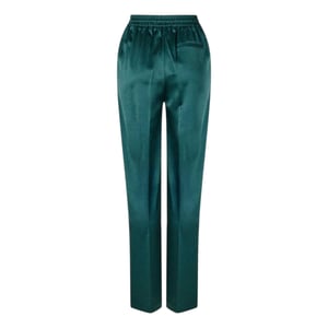 Ted Baker Umaibo satijnen joggingbroek voor dames (Donkergroen)