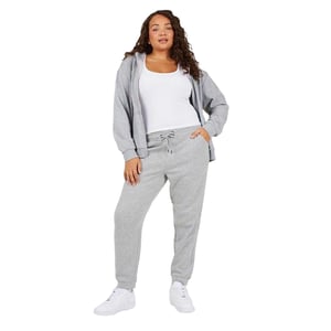 Brave Soul Dames/Dames Plus Joggingbroek (Grijze Mergel)