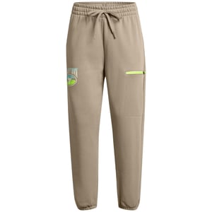 Under Armour Tapered joggingbroeken voor dames met hoog prestatievermogen (Bruin)