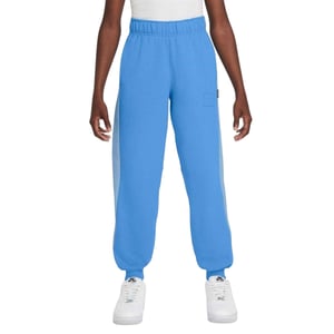 Nike Fleece-joggingbroek met kleurblokken voor kinderen (Universitair Blauw)
