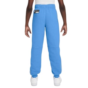 Nike Fleece-joggingbroek met kleurblokken voor kinderen (Universitair Blauw)