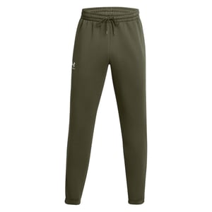 Under Armour Slanke joggingbroek voor heren van fleece met band (Groen)
