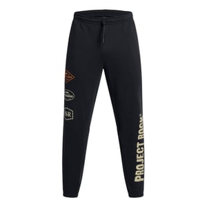 Under Armour Mens Project Rock Graphic Print Joggers (Black)