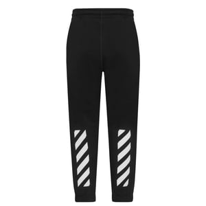 Off-White Kinder/Kinder Katoenen Pijl Joggers (Zwart)
