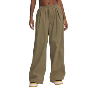 Under Armour Dames/Dames Geweven Open Hem Joggers (Bruin)