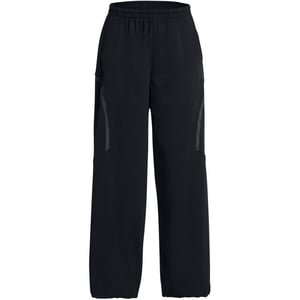Under Armour Joggingbroek voor dames, geweven, met een ruime pasvorm (Zwart)