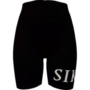 SikSilk Dames/Dames Slim Fietsshort (Zwart)