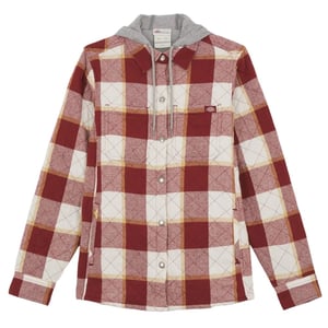 Dickies Dames/Dames Flanellen Overhemd Jas (Baksteen)