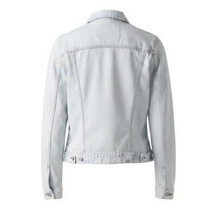 Levis Origineel denim truckerjack voor dames (Blauw)