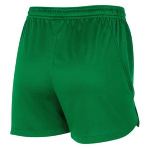 Nike Sportshorts met logo voor dames (Dennengroen)