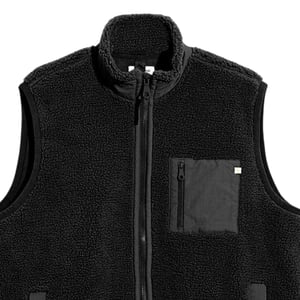 Farah Heren Grant Fleece Gilet (Zwart)