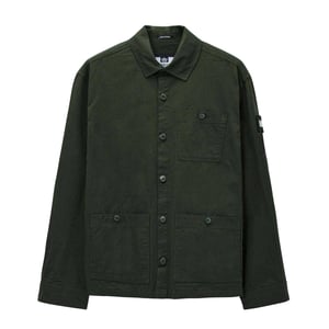 Weekend Offender Heren Hynde Baker Katoenen Overhemd (Groen)