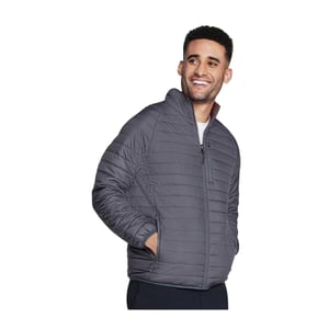 Skechers Heren Go Shield Altitude Pufferjas (Zwart/Kool)