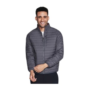 Skechers Heren Go Shield Altitude Pufferjas (Zwart/Kool)