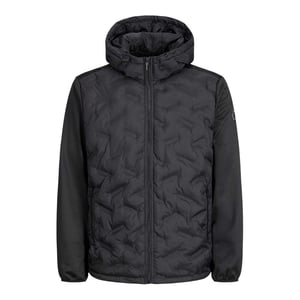 Jack And Jones Heren Hybride Jas met Capuchon (Zwart)