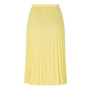 Lacoste Dames/Dames Plooi Polyester Midi Rok (Geel)