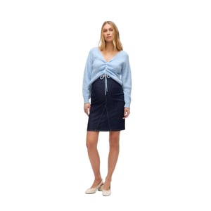 Mamalicious Mlatlanta-spijkerrok voor dames (Donkerblauw)
