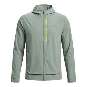 Under Armour Heren Outrun Hoodie Jacket (Groen)