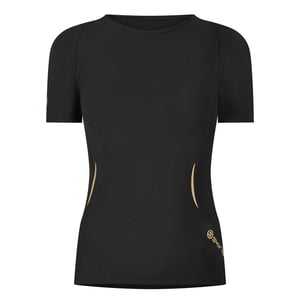 Skins Dames/Dames A400 Compressieshirt (Zwart)