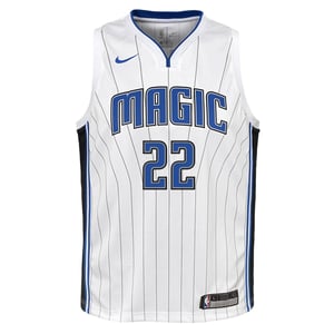 Nike Wagner Orlando Magic-team basketbalshirt voor kinderen (Wit)