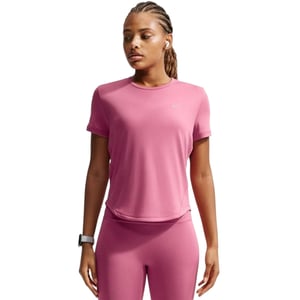 Nike Swoosh Dri-FIT-shirt voor dames (Pioenroos)
