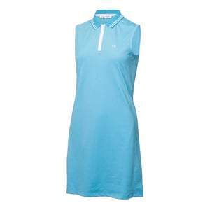 Calvin Klein Golfjurk met kraag voor dames (Blauw erfgoed)