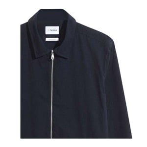 Farah Mens Full Zip Regular Long-Sleeved Jacket (True Navy)