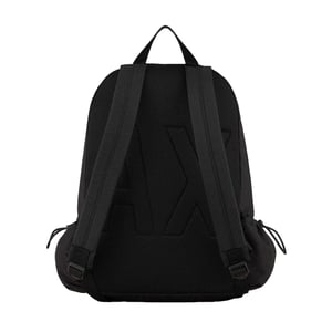 Armani Exchange Nylon rugzak (Zwart/Rood)