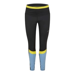 Head Dam/Lady Colour Block Pocket Mid Rise Leggings (Blå)