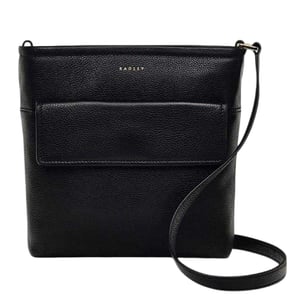 Radley Eastney läderväska med axelrem (Blå)
