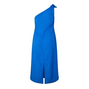 Vero Moda Dames Jesmilo One Shoulder Midi Jurk (Classic Blue)