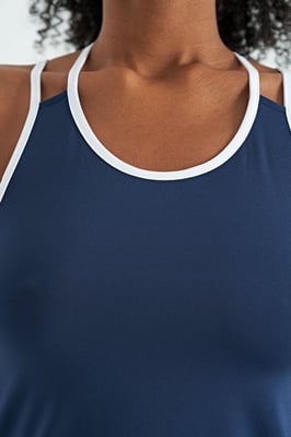 Mouwloze Gebreide Sporttop