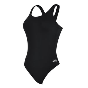 Zoggs Womens/Ladies Cottesloe Powerback 2024 One Piece Swimsuit (Black)