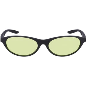 Nike Unisex retro E-vormige zonnebril voor volwassenen (Matzwart/Volt)