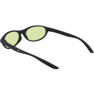 Nike Unisex retro E-vormige zonnebril voor volwassenen (Matzwart/Volt)