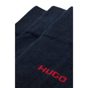 Hugo Enkelsokken heren (pak van 3) (Donkerblauw)