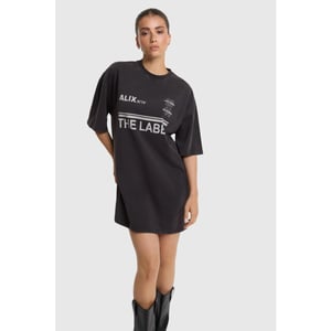 Alix The Label Sleeveless sporty t-shirt dress