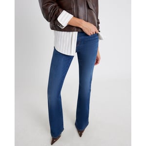 River Island Womens Bootcut Jeans Blue Mid Rise