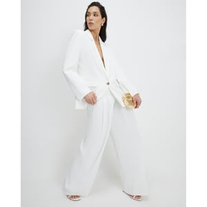 River Island Womens Wide Leg Trousers White