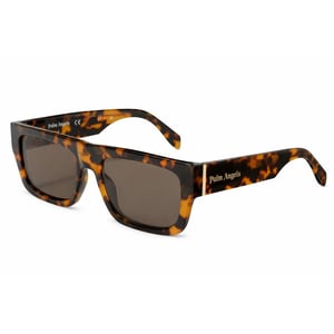 Accessories Palm Angels Pixley Rectangle Sunglasses in Havana Brown