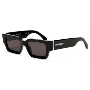 Accessories Palm Angels Hyde Rectangle Sunglasses in Black Dark Grey