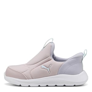 Girls Puma Kids Fun Racer 2 Sliptech Low Top Trainers in MvMst-SGlss-LC